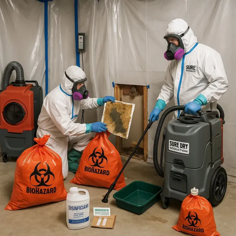 Contaminated Water Handling Protocols process in Wacousta, MI