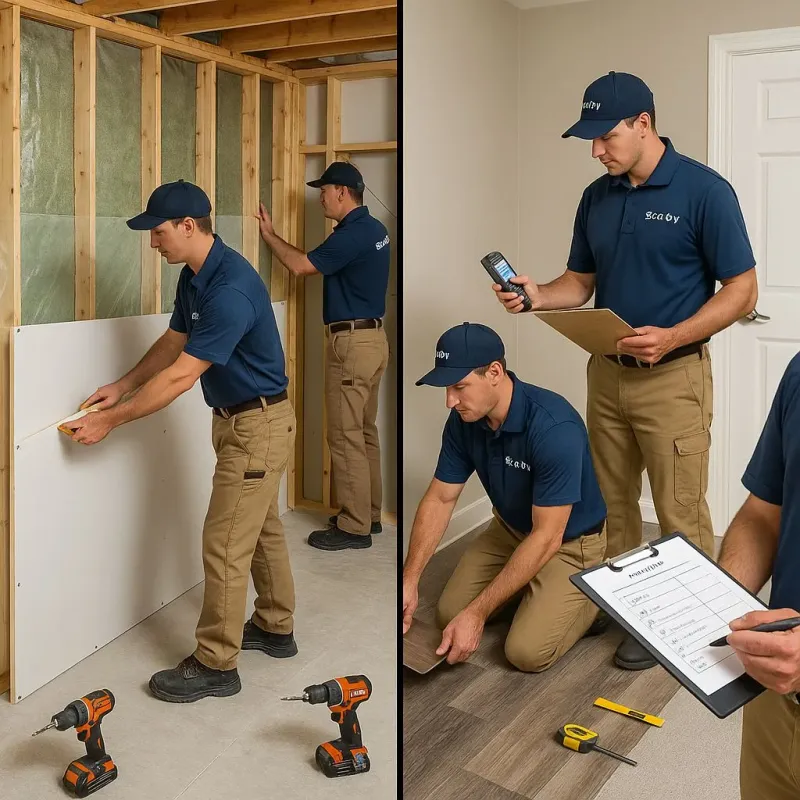 Repairs and Reconstruction process in Wacousta, MI