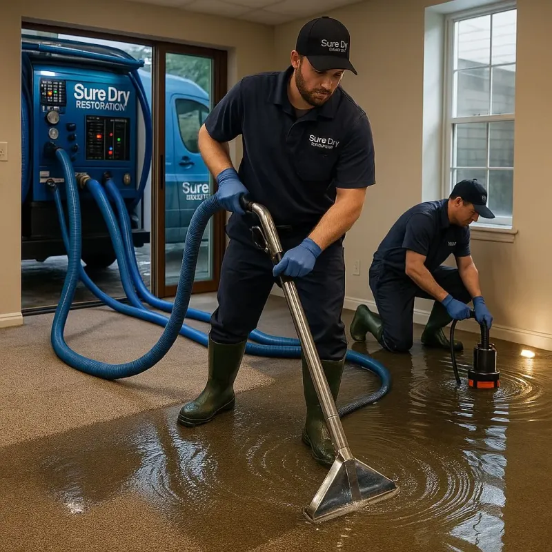 Water Extraction and Removal process in Wacousta, MI